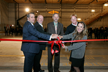 historic Santa Fe Studios ribbon-cutting November 2011