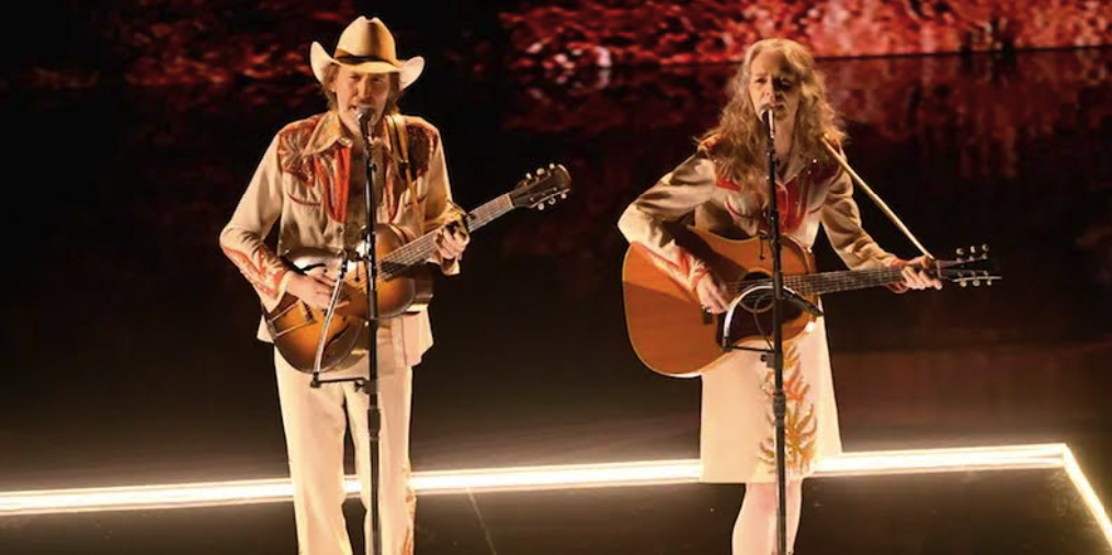 Gillian Welch & David Rawlings performing